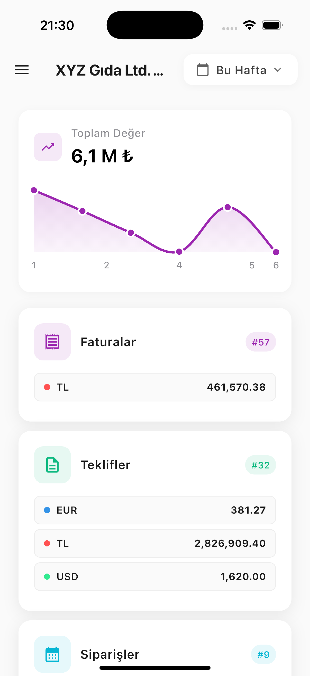 Reportick iPhone Uygulama Ekran Görüntüsü